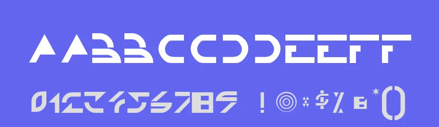 Tron by Paul Albers — Display Font — thumbnail 3