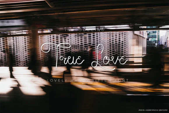 True Love Font by Creassion Studio by Creassion Studio — Script Handwritten Font