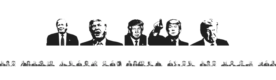 Trump by Simon Dunford — Dingbats Font