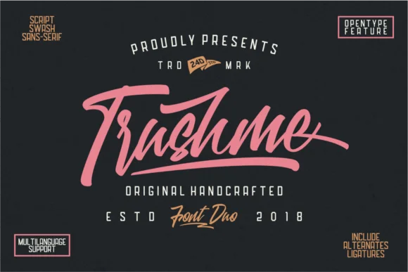 Trushme Font by 24Design Studios — Script Handwritten Font