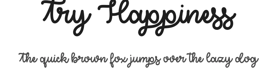 Try Happiness