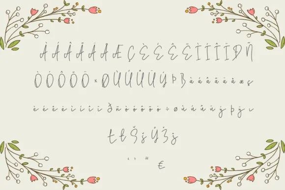 Tsanafia Font by nuraisyahamalia1729 — Script Handwritten Font — thumbnail 3