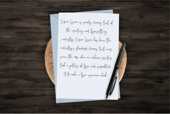 Tsanafia Font by nuraisyahamalia1729 — Script Handwritten Font — thumbnail 6