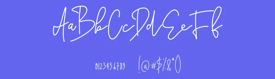Tsanafia by Aisyah — Script Handwritten Font — thumbnail 3