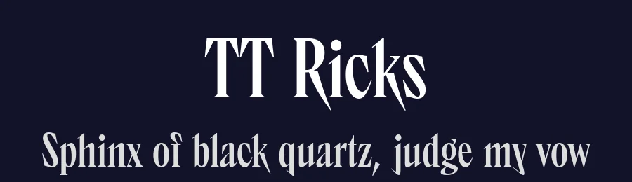TT Ricks by TypeType Foundry — Serif Font — thumbnail 2