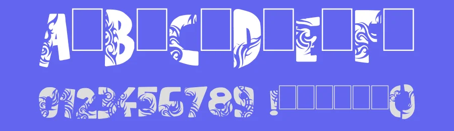 Tuamotu by imagex — Decorative Font — thumbnail 3