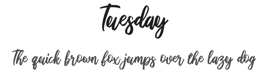 Tuesday