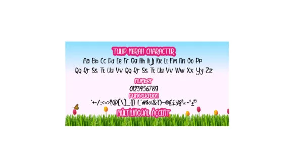 Tulip Merah Font by khafalab — Script Handwritten Font — thumbnail 6