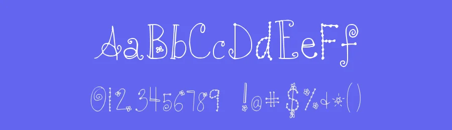 Tuna and Hot Dogs on Rye by Kimberly Geswein — Decorative Font — thumbnail 3