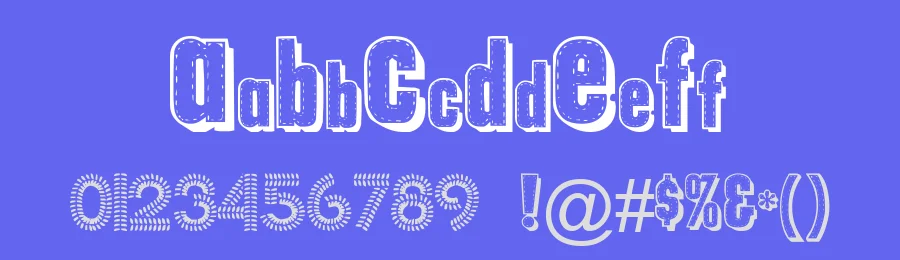 TungFont Alpha 003 by TungFontSoft — Decorative Font — thumbnail 3