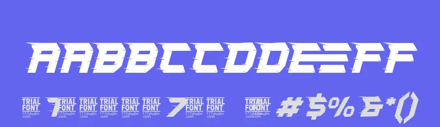 Turbo Speed by 177Studio — Display Font — thumbnail 3
