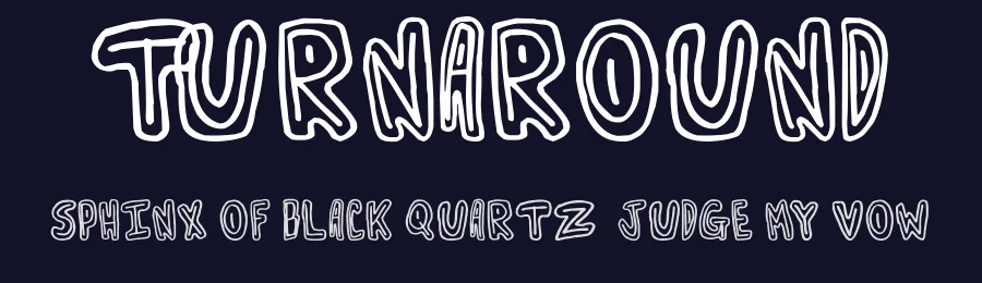 Turnaround by Spork Thug Typography — Decorative Font — thumbnail 2