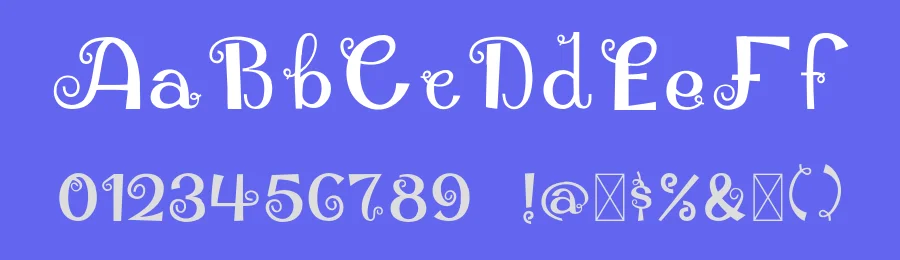 Twiddle by Anastasija Fjodorova — Decorative Font — thumbnail 3