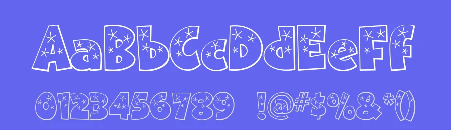 Twinkle by Bright Ideas — Decorative Font — thumbnail 3