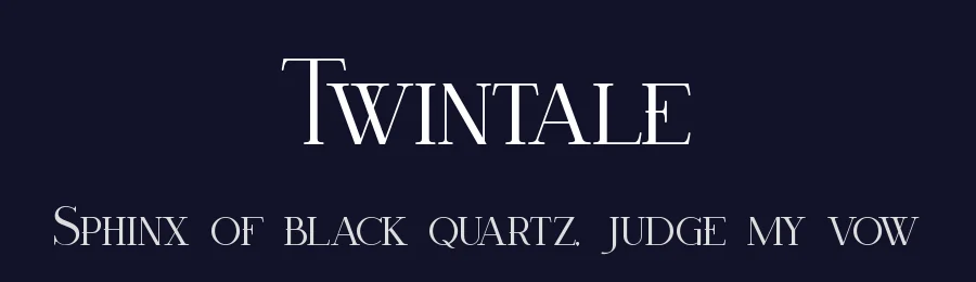 Twintale by Slide Shoot Type — Serif Font — thumbnail 2