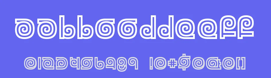 Twizzled by Chequered Ink — Decorative Font — thumbnail 3
