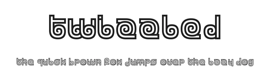 Twizzled by Chequered Ink โ Decorative Font
