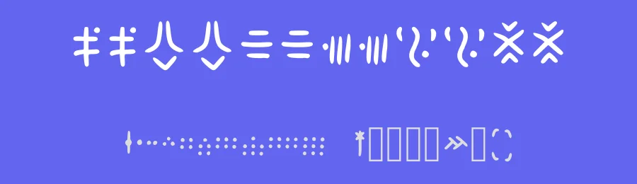 Tyliish by Lyric Storm — Dingbats Font — thumbnail 3