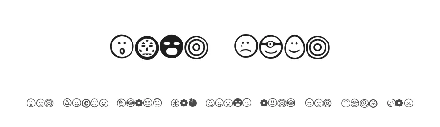 Type Face by Graphics Bam — Dingbats Font