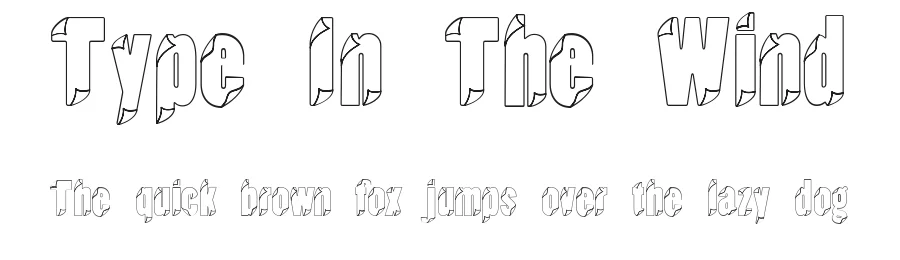 Type In The Wind
