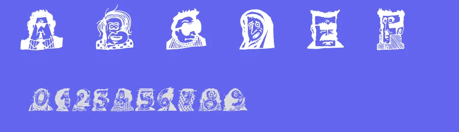 Typefaces 1 by Hugo Maciel — Dingbats Font — thumbnail 3