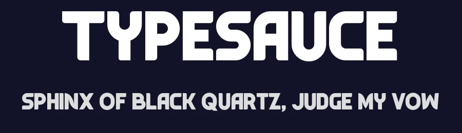 Typesauce by MaxiGamer — Decorative Font — thumbnail 2