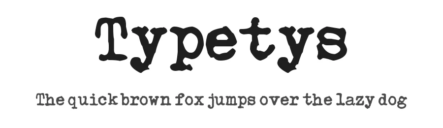 Typetys