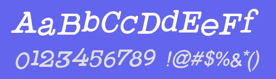 Typewriter Style by Galdino Otten Fonts — Decorative Font — thumbnail 3