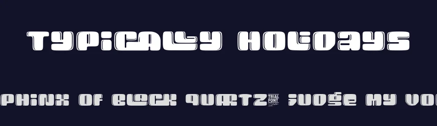 Typically Holidays by 177Studio — Decorative Font — thumbnail 2