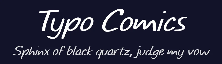 Typo Comics by Studio Typo — Decorative Font — thumbnail 2