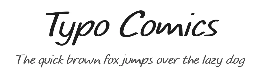 Typo Comics