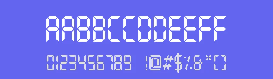 Typo Digit by Studio Typo — Display Font — thumbnail 3