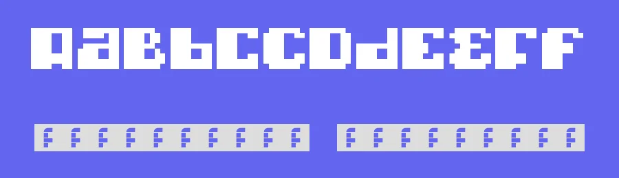 Typo Pixel by G Rize — Display Font — thumbnail 3