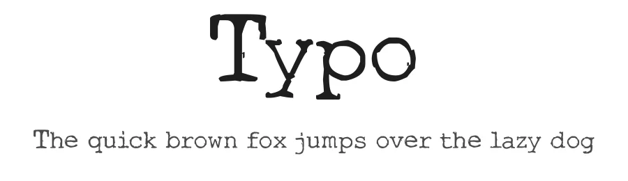Typo by FontPanda — Decorative Font