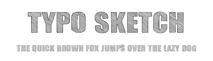 Typo Sketch