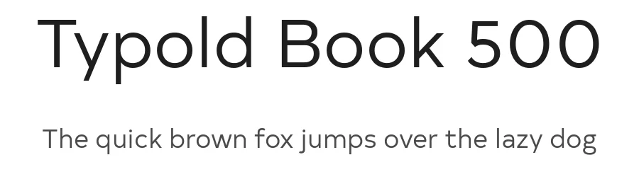 Typold Book 500