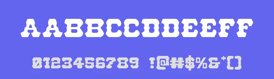 U.S. Marshal by Iconian Fonts — Decorative Font — thumbnail 3