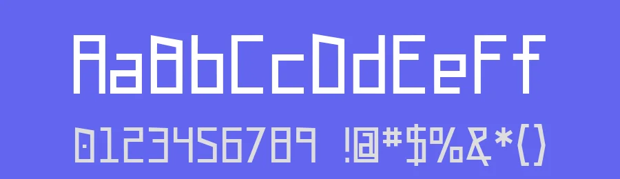 UA Squared by UnAuthorized Type — Display Font — thumbnail 3