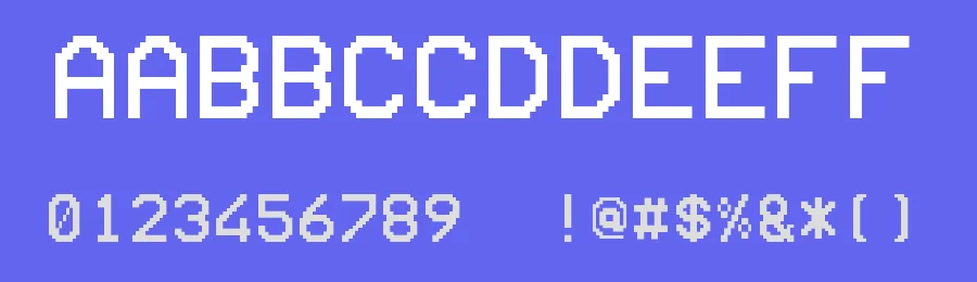 UAV OSD Sans by Nicholas Kruse — Display Font — thumbnail 3