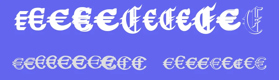 Ubiqita Europa by Paul Lloyd — Dingbats Font — thumbnail 3