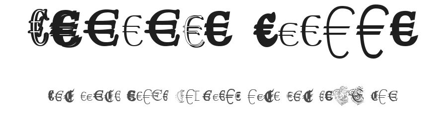 Ubiqita Europa by Paul Lloyd β Dingbats Font