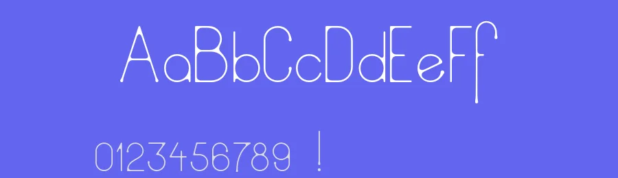 Ud Thin by Tudor Banciu — Sans Serif Font — thumbnail 3