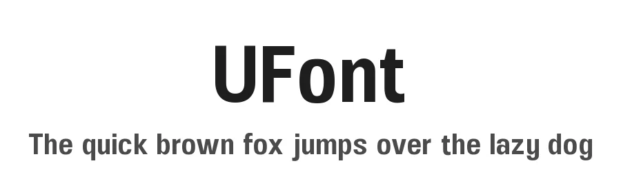 UFont