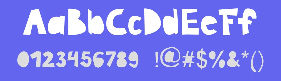 Ugly Cut by Ollie — Decorative Font — thumbnail 3