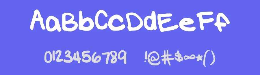 Ugly Handwriting by Kylie K — Script Handwritten Font — thumbnail 3