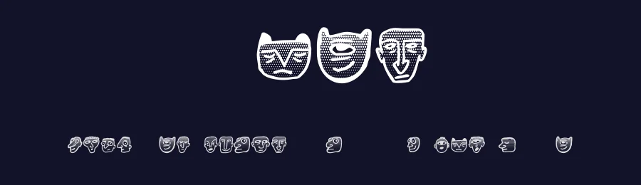 Ugok by Vladimir Nikolic — Dingbats Font — thumbnail 2