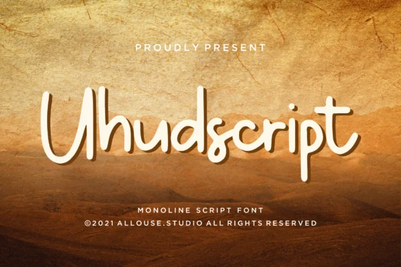 Uhudscript Font by allouse.studio — Script Handwritten Font
