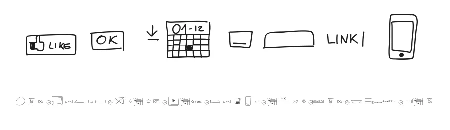 UIMockup by Peax Webdesign — Dingbats Font