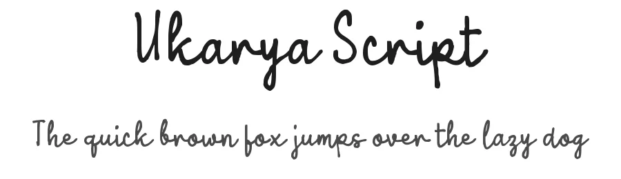 Ukarya Script