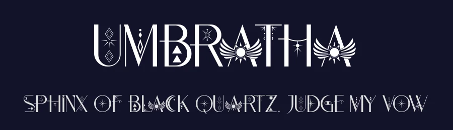 Umbratha by Kong Font — Decorative Font — thumbnail 2